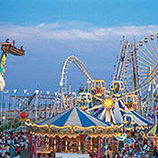 The Wildwood Boardwalk in New Jersey 