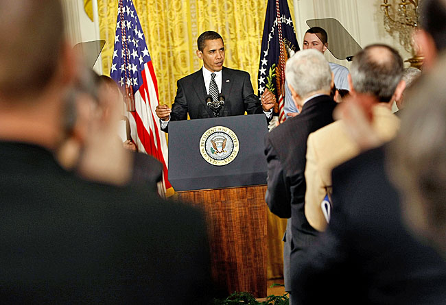 President Obama President Obama speaks at the White House forum on health care reform earlier this month.