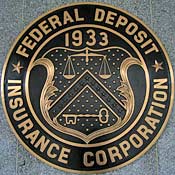 The FDIC emblem. 
