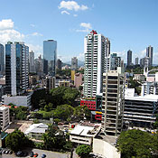 Panama City's skyline 