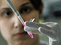 A researcher extracts RNA from embryonic stem cell