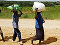 Villagers in Zimbabwe