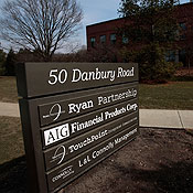 An AIG International financial services office 