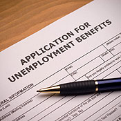 Application for unemployment benefits 