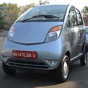 The Nano by Indian automaker Tata 