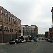 Banks in downtown Sioux Falls, S.D. 
