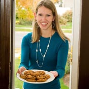 Neighbor with cookies 