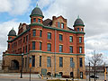 The old stockyard building
