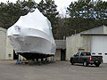 Larger boats on the St. Croix