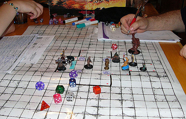 dungeons and dragons board game outline