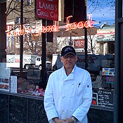 John Speros of Lamb's Grill Cafe in Salt Lake City, Utah