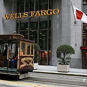 A Wells Fargo branch in San Francisco 