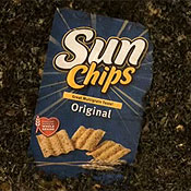 A bag of SunChips 