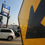 A Chrylser dealership 