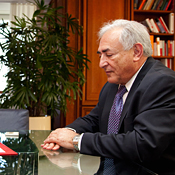 IMF Managing Director Dominique Strauss-Kahn 