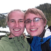 Lindsey Wollschlager and Justin Johnson 