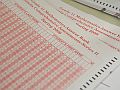 Answer sheet