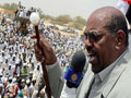 Sudanese President Omar al-Beshir addres