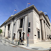 The Bank of America building in Washington, D.C. 