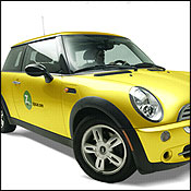 The Mini Muswell zipcar 