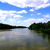The North Loup River outside Ord, Neb. 
