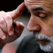 Fed Reserve Chairman Ben Bernanke 