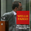 A Wells Fargo customer enters a bank branch