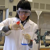 Sophomore Hector Torres majors in microbiology at Cal State Long Beach.