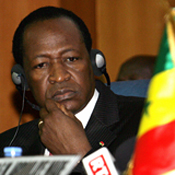 Burkina Faso President Blaise Compaore 