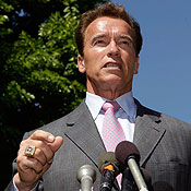 California Gov. Arnold Schwarzenegger 