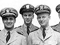 Dr. John Linner with fellow medical officers