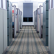 Empty office space 