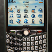 Close=up of a a Blackberry Curve 8310 