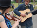 Musicians perform during Grand Old Day