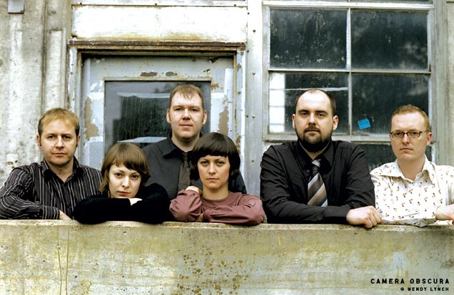 camera obscura. Camera Obscura performs in The