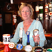 Kay Keane, manager of the Black Horse Pub