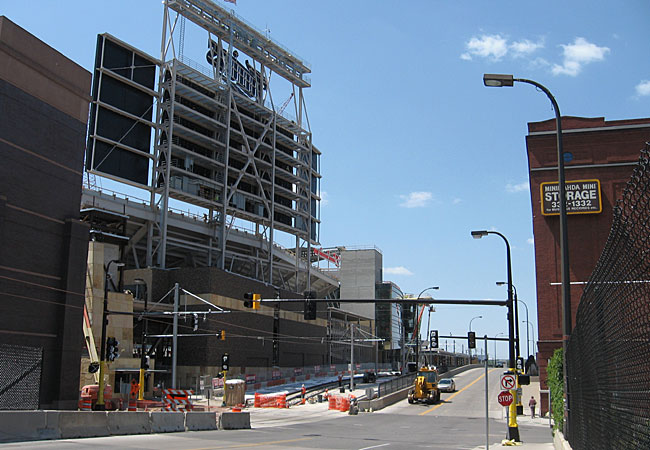 target field pictures. new Target Field is slow.