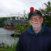 Peter Newman runs a cruise boat and lives on the River Fal in Cornwall, England, where shipowners pay him a fee to keep an eye on their vessels.