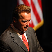 California Gov. Schwarzenegger discusses budget 