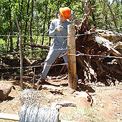 A Coconino Rural Environment Corps member 
