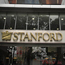 The main entrance of Standford Bank headquarters
