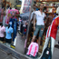 A clothing store in Harlem, New York