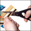A credit card cut