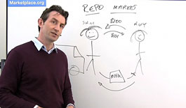 Paddy stands in front of the whiteboard