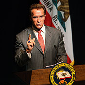 California Gov. Arnold Schwarzenegger 