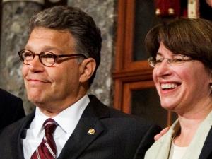 Senator Al Franken and Senator Amy Klobuchar