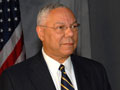 Colin Powell speaks to Lions Club members