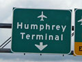 Airport signs