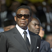Equatorial Guinea Pres. Teodoro Obiang Nguemathe 