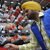 An Indian Sikh Wal-Mart employee 